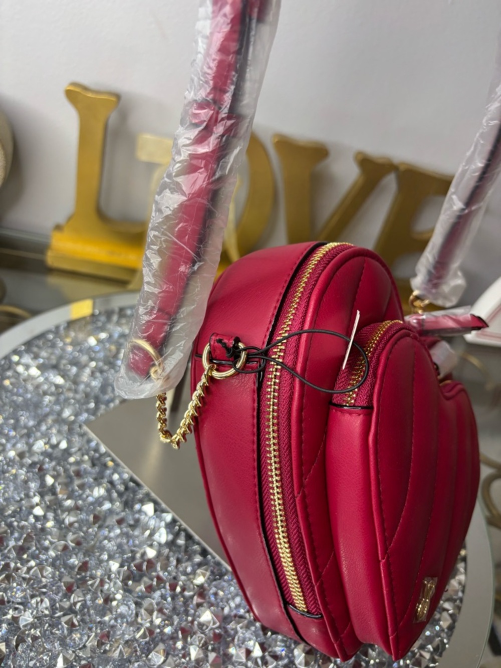 Victoria's Secret Heart Crossbody bag NWT - Picture 10 of 14